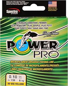 Shimano Power Pro Braid 0.10MM 135M Yellow