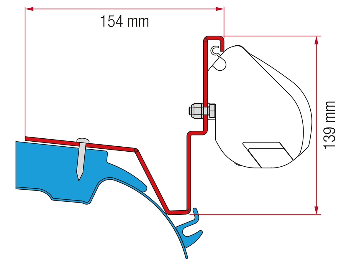 Fiamma Kit F35 Mercedes Vito Jules Verne