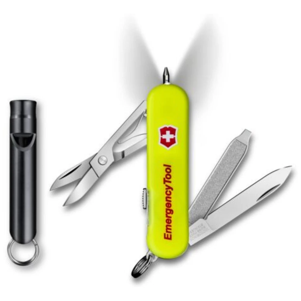Victorinox Zakmes Signature Emergency Tool, 8 Functies, Fluo Geel