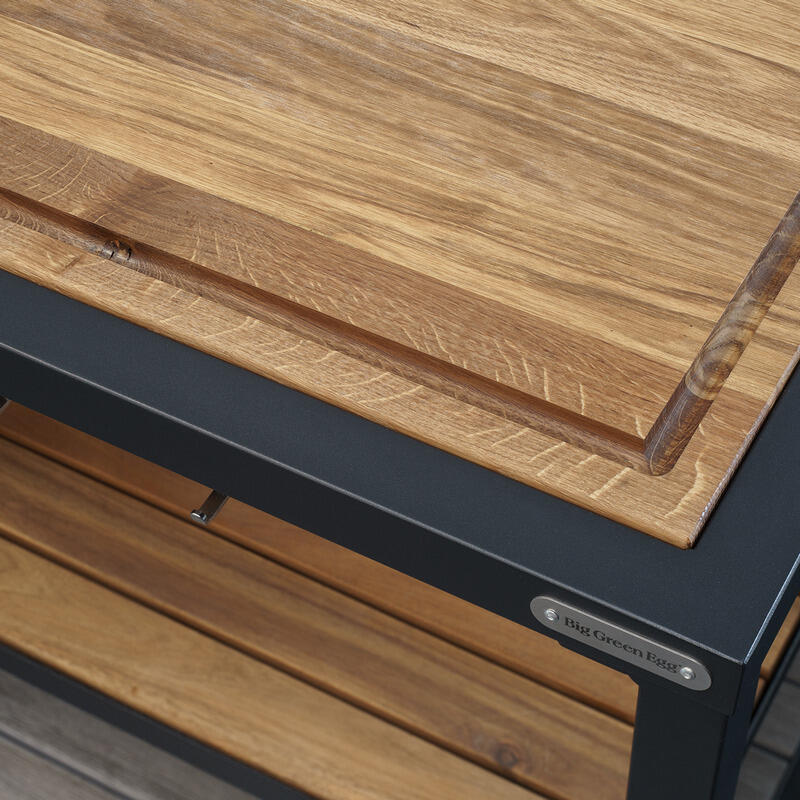 Big Green Egg Letzq Snijplank Modular Systeem Met Rvs Lekbak
