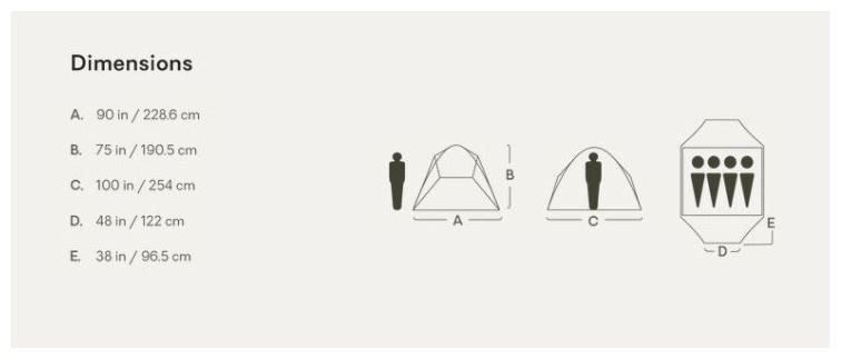 Nemo Tent Aurora Highrise 4P