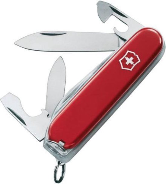 Victorinox Swiss Army Zakmes Recruit, 10 Functies, Blister