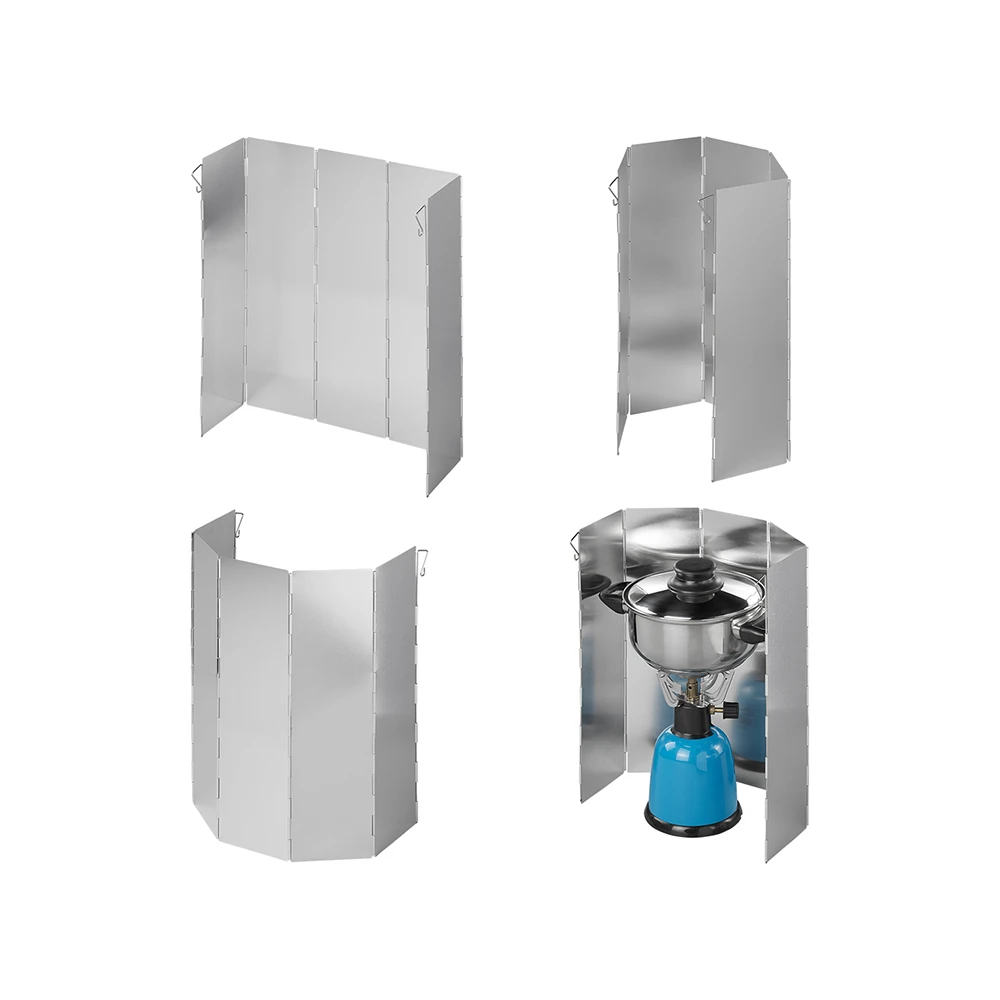 ProPlus Kookwindscherm 5-Dlg Alu Vouwb 49X36Cm