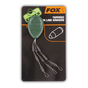 Fox Edges Tapered Mainline Sinkers X 9