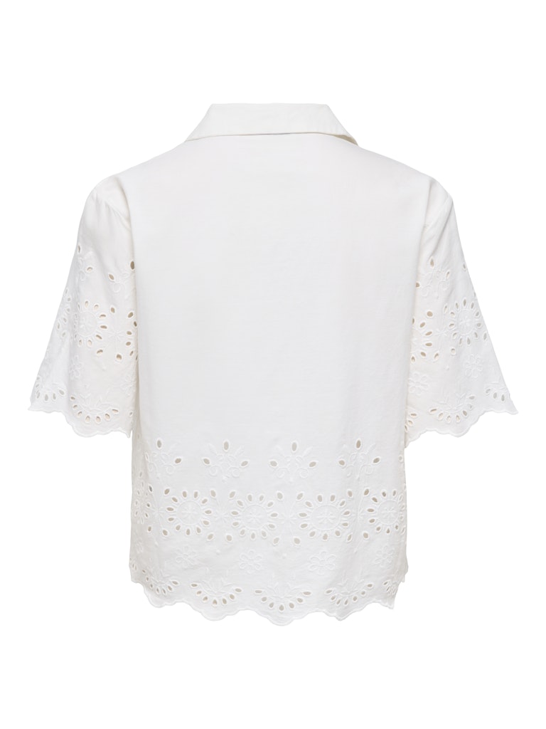 Jacqueline de Yong Marina 2/4 Embroidery Shirt Dames