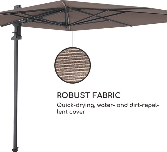 Madison Parasol Saint Tropez 355x300cm