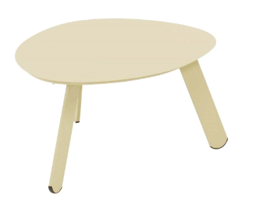 Leslie Living Bijzettafeltje Tiki 55X46X28 CM Beige