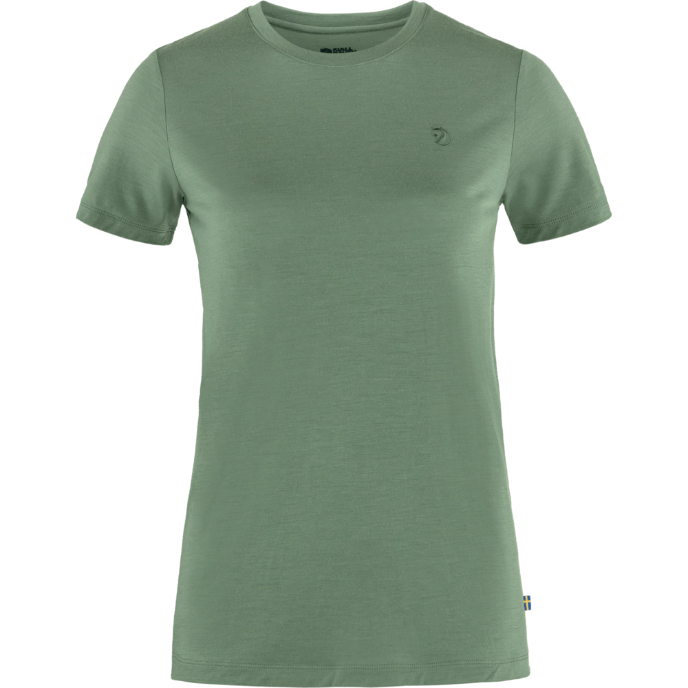 Fjallraven Abisko Shirt Wool Ss Dames 