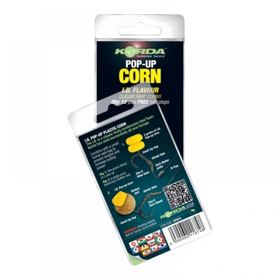 Korda Pop Up Corn Ib Yellow