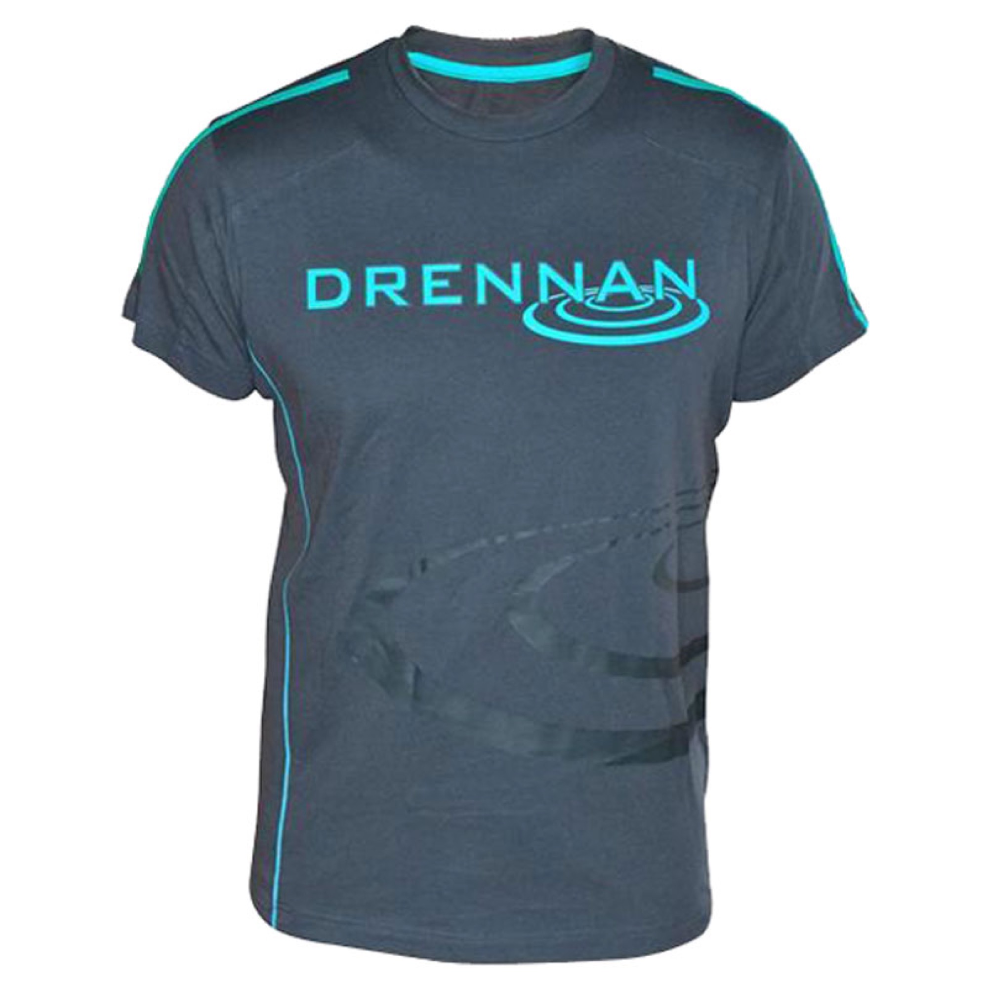 Drennan Aqua Stripe T-Shirt XL