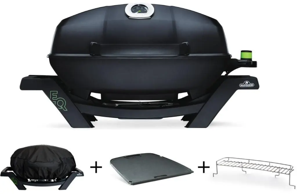 Napoleon Elektrische Barbecue Travelq Pro285 Incl Grillplaat/Warmhoudrooster En Hoes