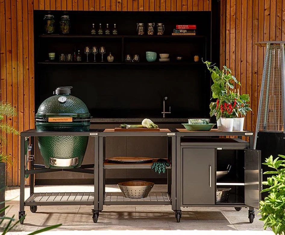 Big Green Egg Expansion Cabinet