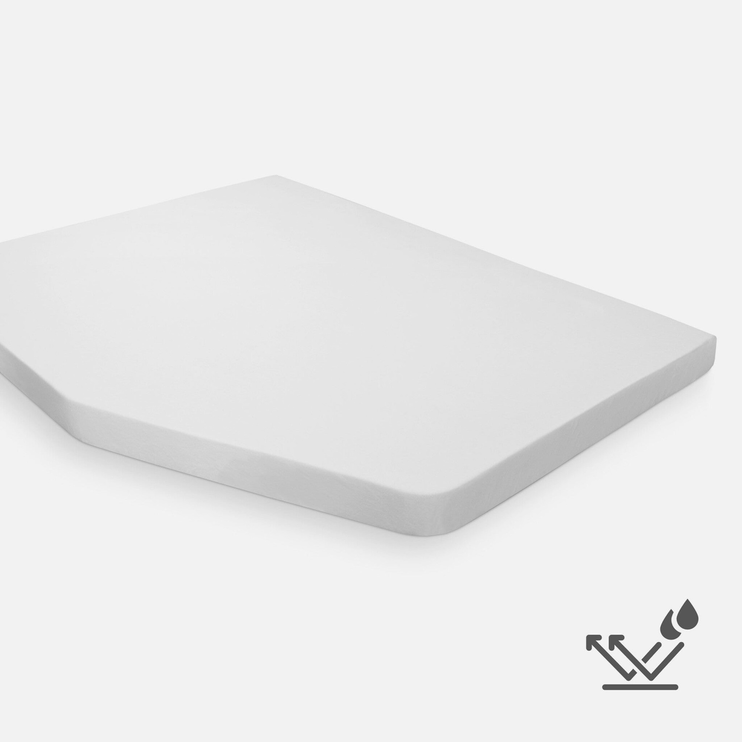 Walra Matras Beschermer Waterproof Frans Bed Links