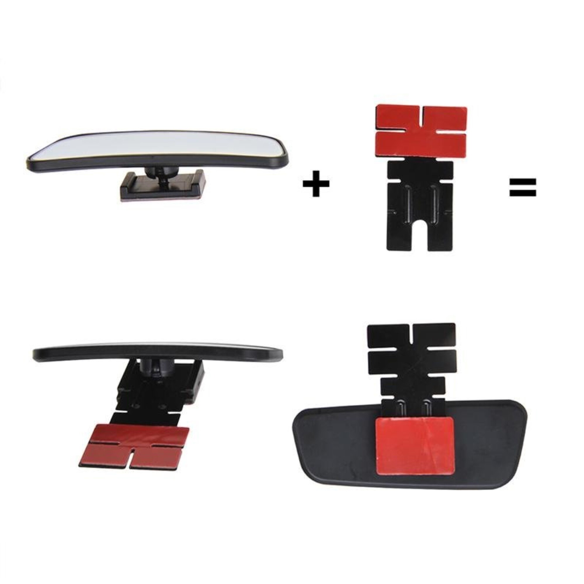 Proplus Dodehoekspiegel Rechthoekig - 2 Stuks