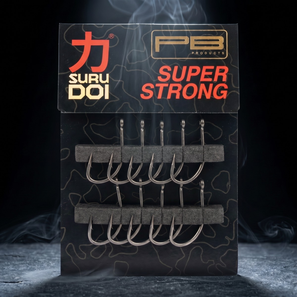 PB Products Surudoi Super Strong Hook Ptfe 10Pcs Size 2