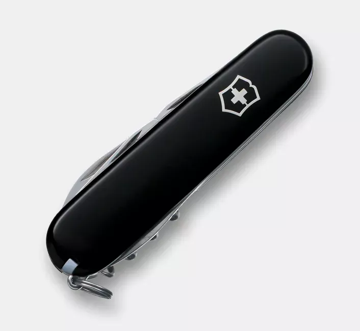 Victorinox Swiss Army Zakmes Spartan, 12 Functies, Zwart, Blister