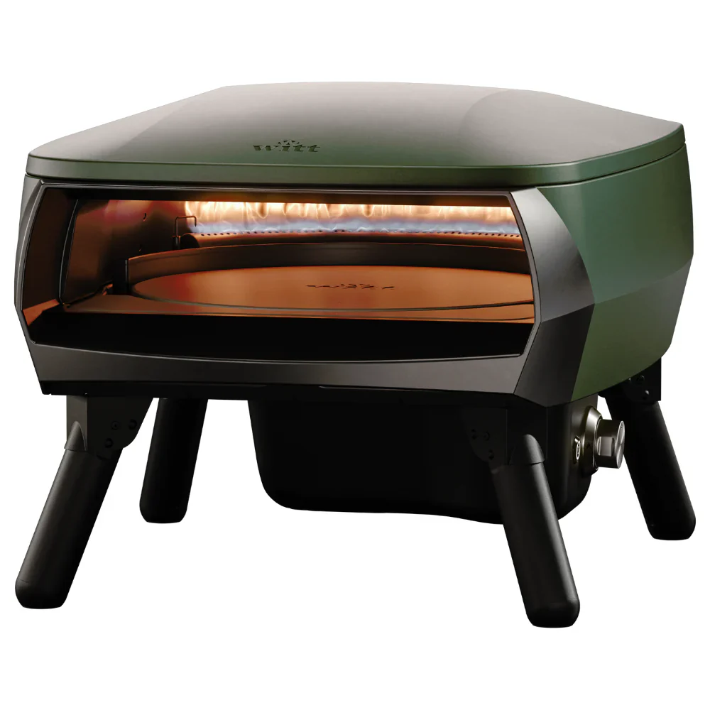 Witt Etna Piccolo Rotante Pizza Oven 16" Mat Green