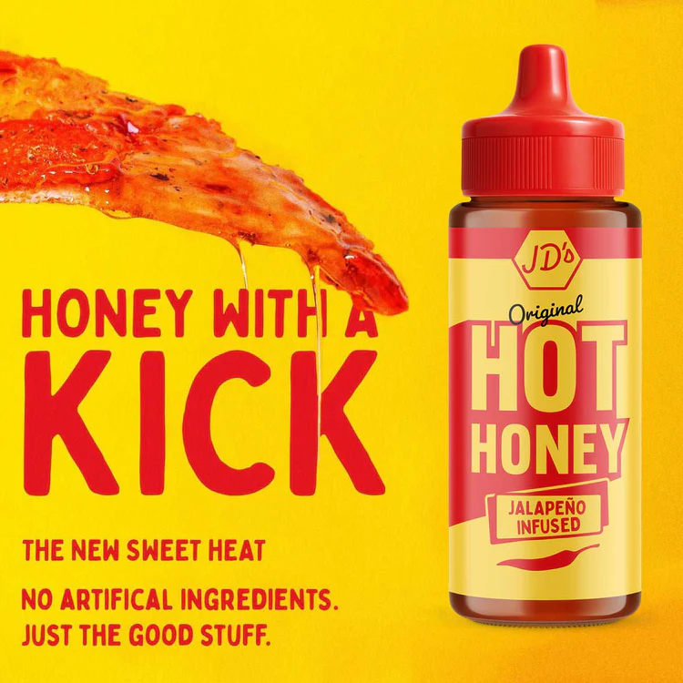 JD‚ÄôS Hot Honey Original 260 Gr