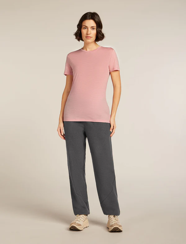 Icebreaker 150 Tech Lite Iii SS Tee Dames - Pink Quartz