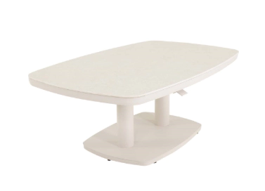 Leslie Living Loungetafel Deens Ovaal Geneva Crema 135 CM