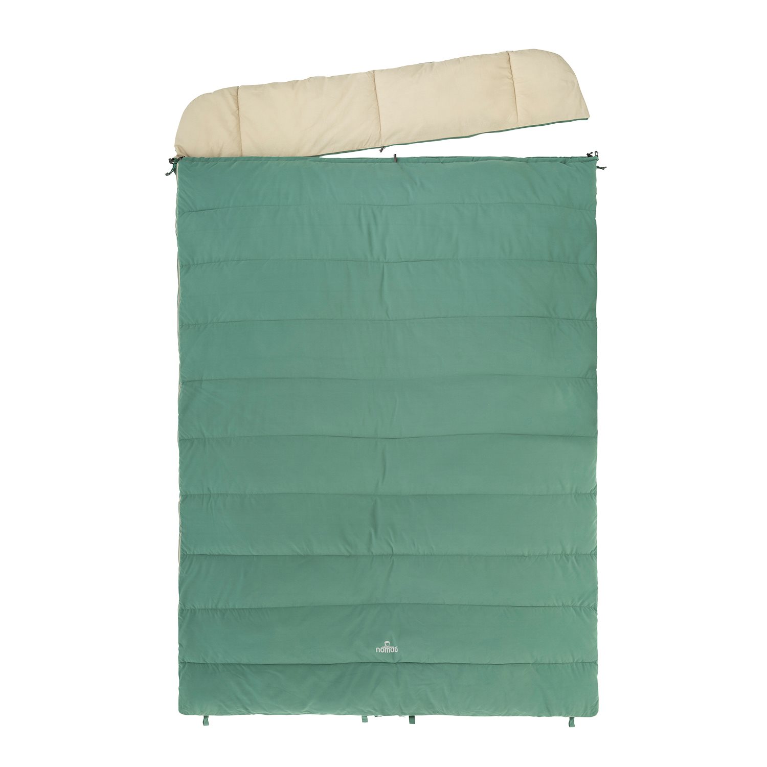 Nomad Slaapzak Brisbane Premium Duo - Spruce Green