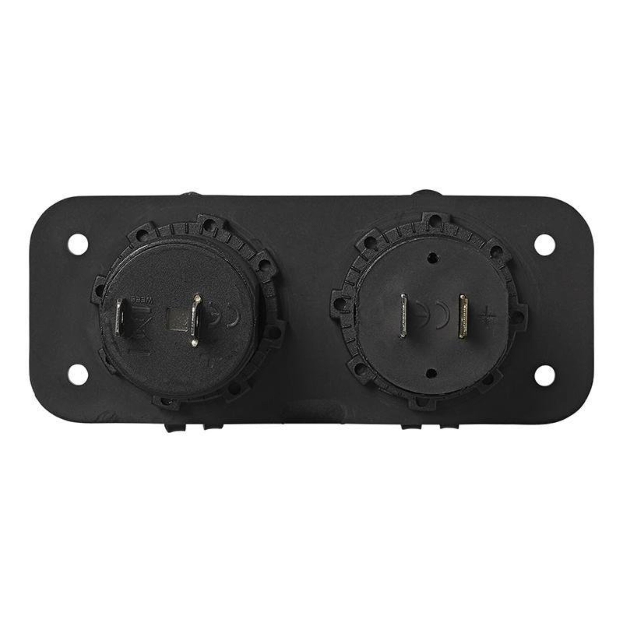 Proplus Inbouw Kit: Stekkerdoos Din + Usb Poort Dubbel 2X2100Ma Proplus Inbouw Kit: Stekkerdoos Din + Usb Poort Dubbel 2X2100Ma