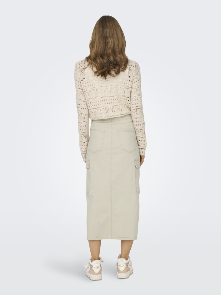 JDY Sun Lay L/S Boatneck Pullover Dames