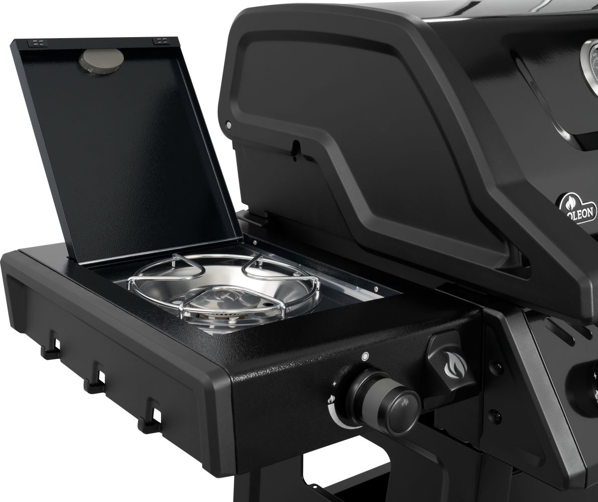 Napoleon Freestyle 365, Met Zijbrander, Zwart