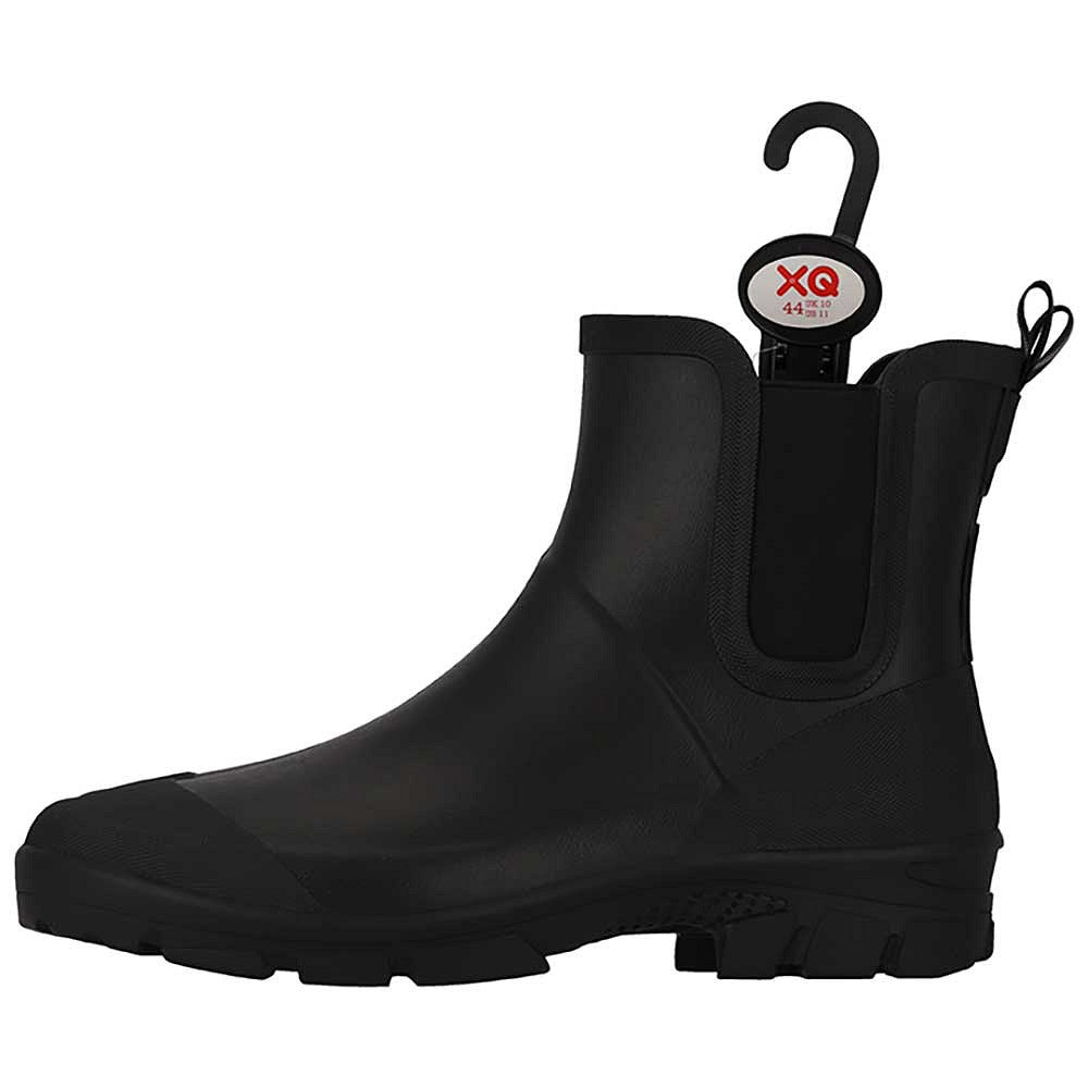 Angro XQ Men Rubber Low Rain Boots - Black - 43