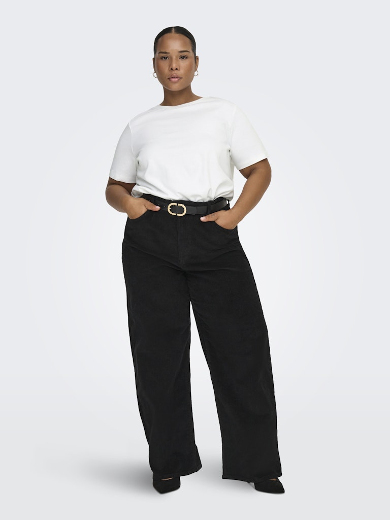 Only Carmakoma Jen Life SS Jeans Tee Dames