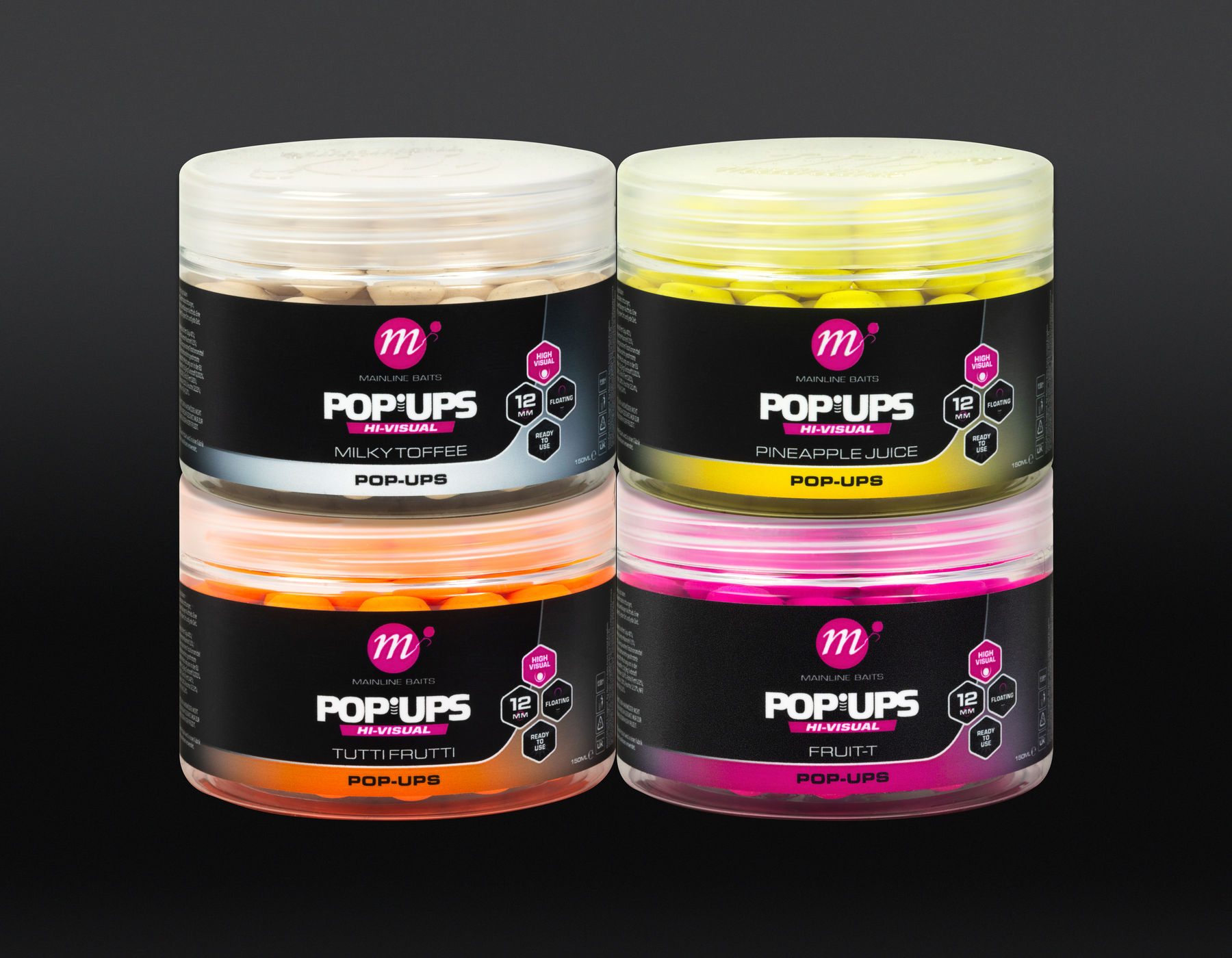 Mainline Hi-Visual Mini Pop-Ups Tutti Frutti 12Mm