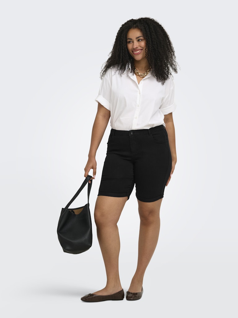 Only Carmakoma Thunder Life Reg Long Shorts Dames