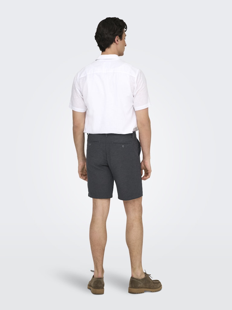 Only & Sons Mark 0011 Cotton Linen Shorts Heren