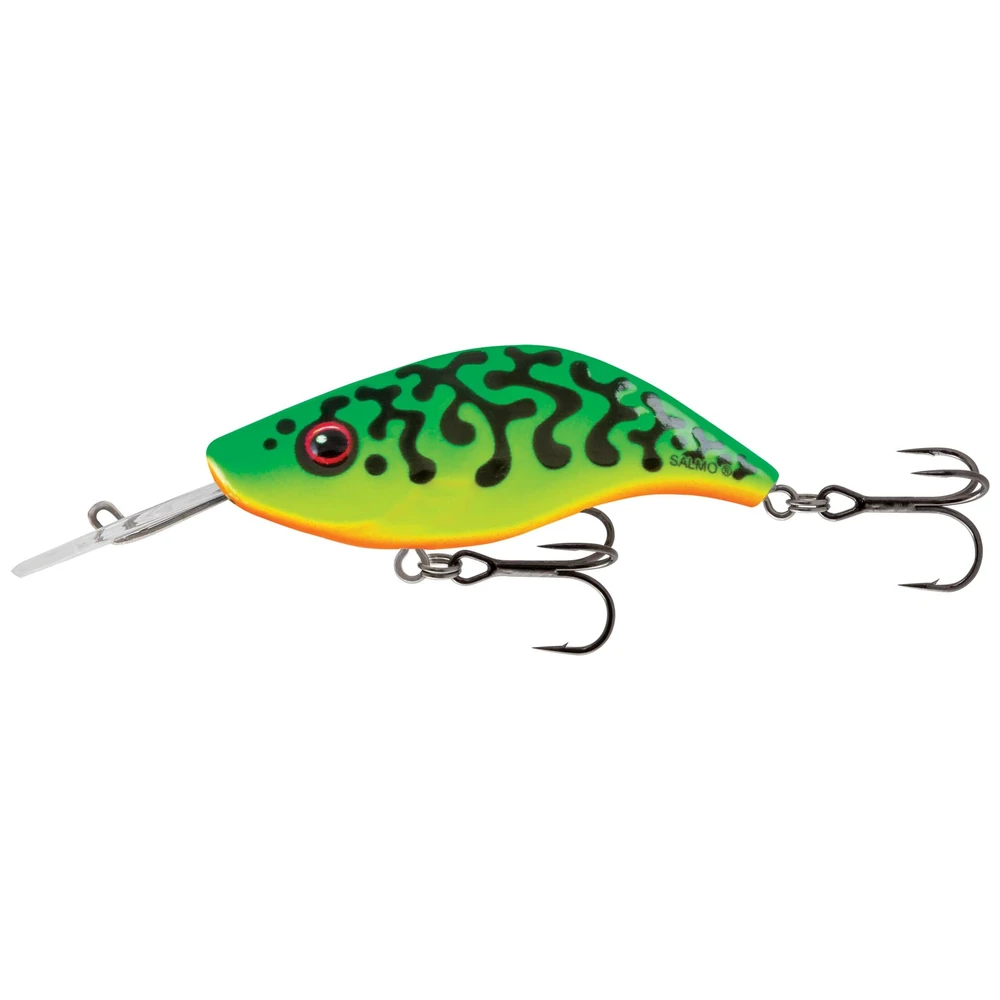 Salmo Sparky Shad Flo 4Cm Green Tiger