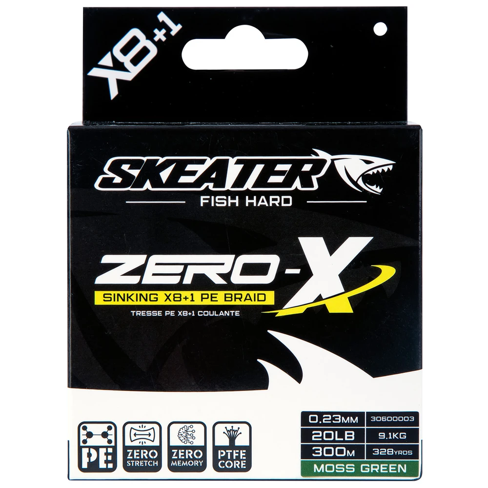 Skeater Zero Sinking X8+1 Braid 0.23Mm 300M