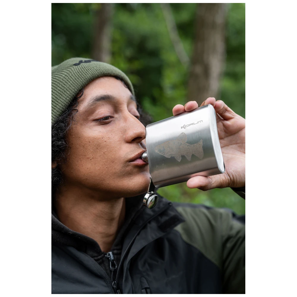 Korum Classic Hip Flask Tench