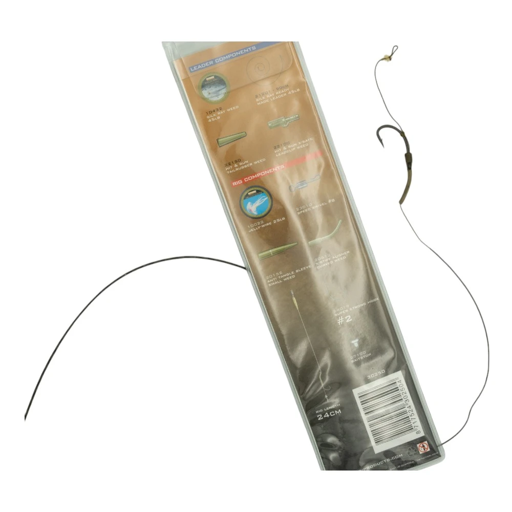Pb Products R2G Big Water Clip Sr Leader 90/Combi Rig Size 2 2Pcs Weed