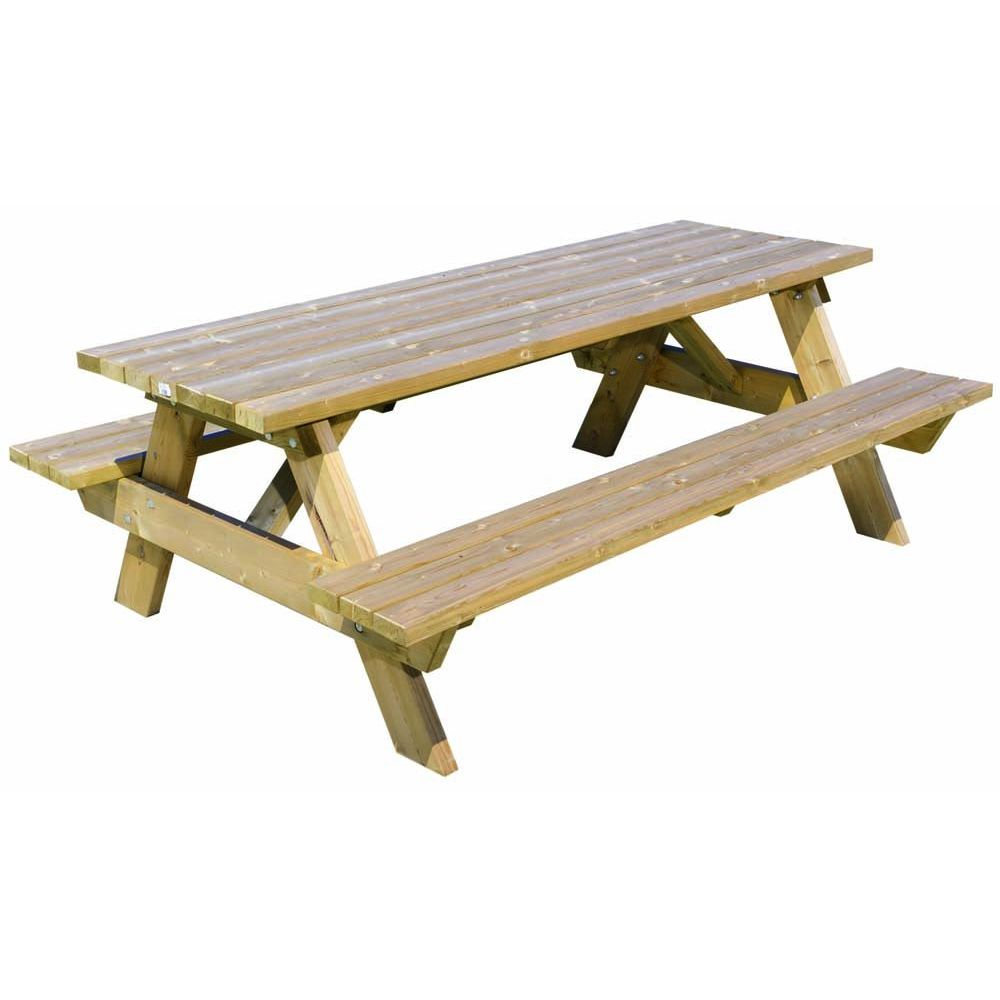 Sens-Line Picknickbank Bokito 220 Cm., Dikte Hout 4,2Cm Fsc Mix Credit