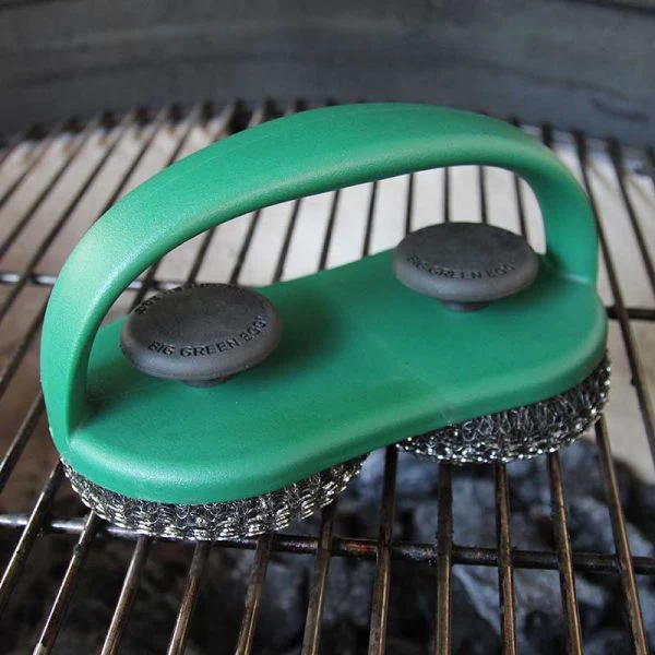 Big Green Egg Replacement Head Grid Scrubber Palmyra 2 stuks