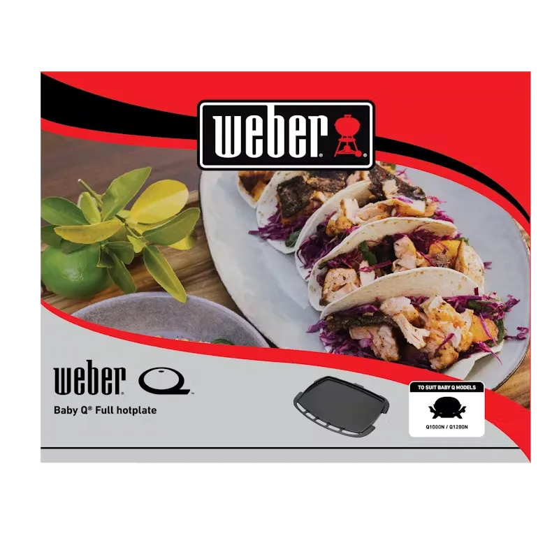 Weber Volledige Plancha Voor Q 1100N / Q 1200N