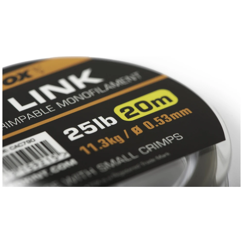 Fox Edges Link Trans Khaki Mono 0.53MM/25Lb (20M)