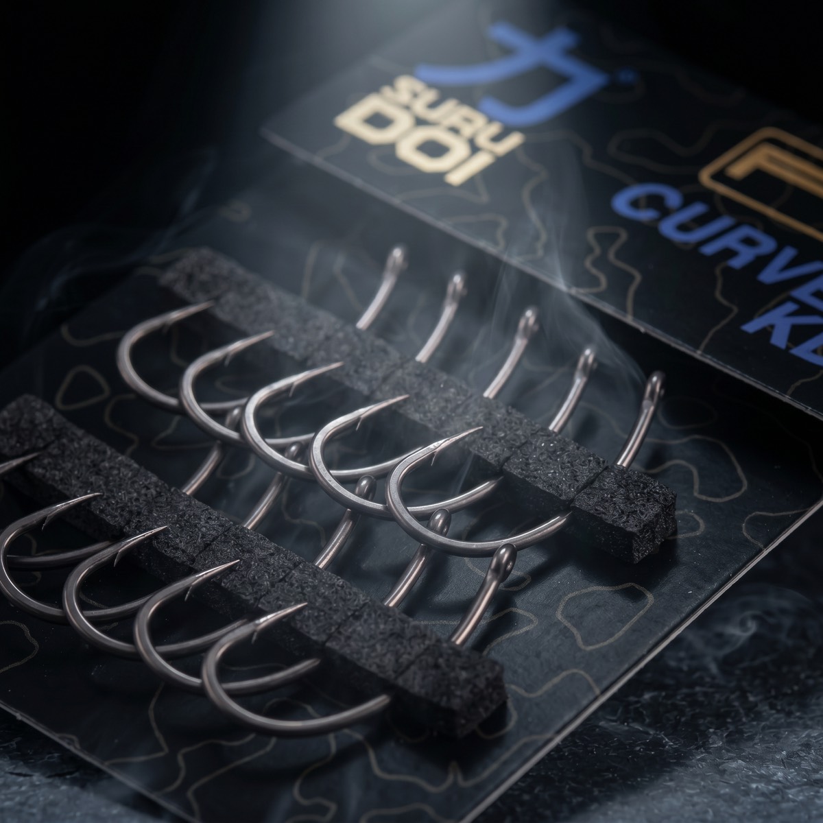 PB Products Surudoi Curved Kd Hook Ptfe 10Pcs Size 6
