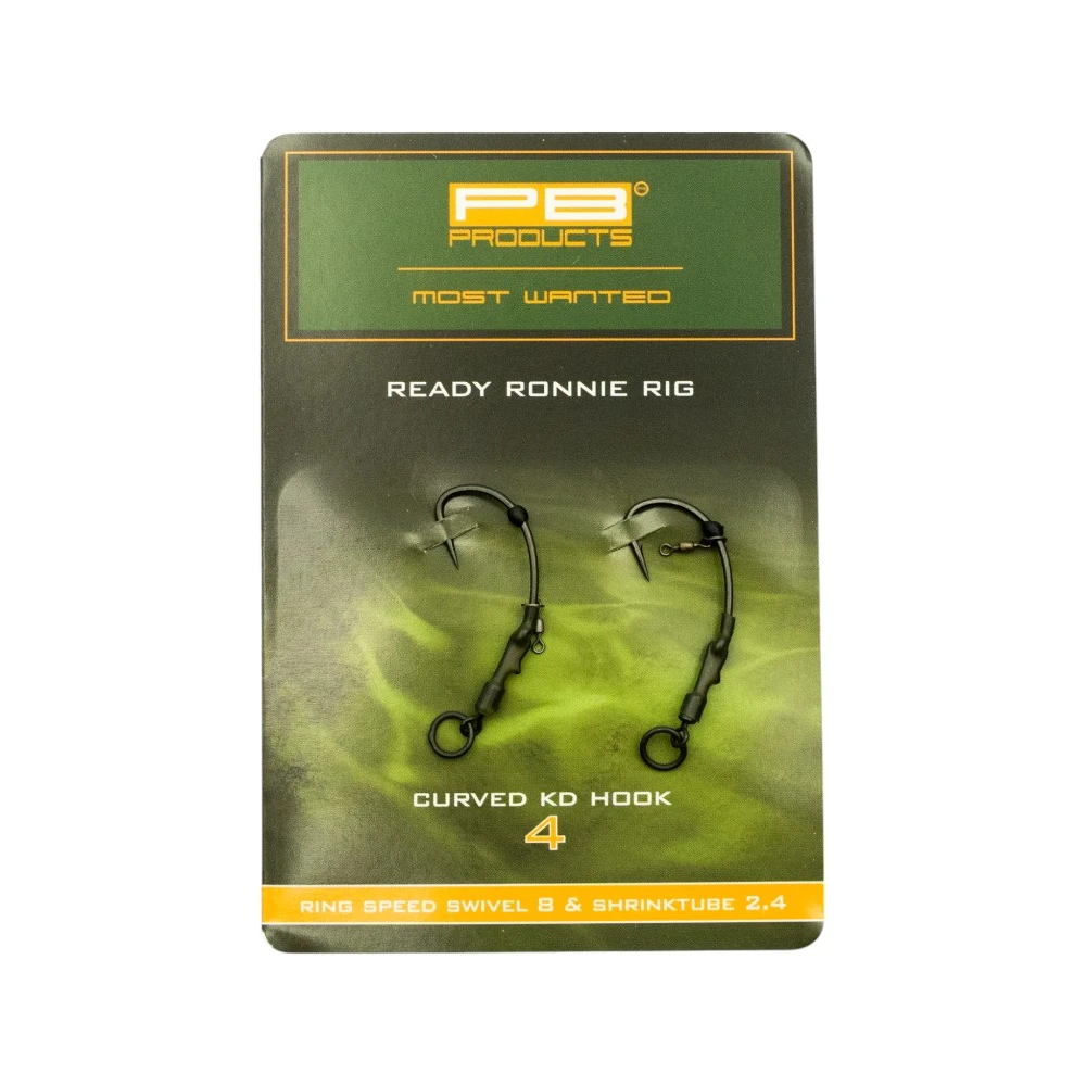 PB Products Ready Ronnie Rig Size 4 2Pcs