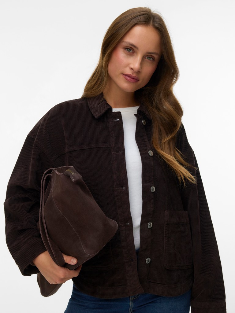 Vero Moda Jamie LS Corduroy Shacket Mix Dames