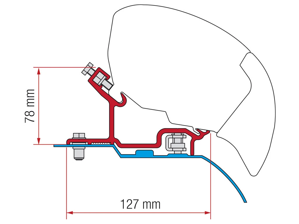 Fiamma Kit Ducato/Jumper/Boxer H3