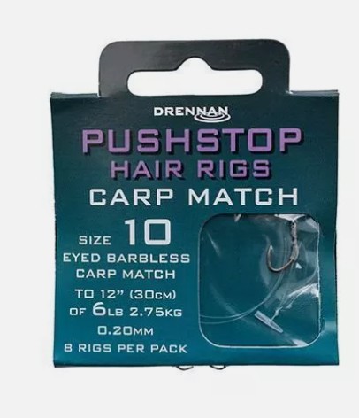 Drennan Pushstop H'Rig Carp Match 10