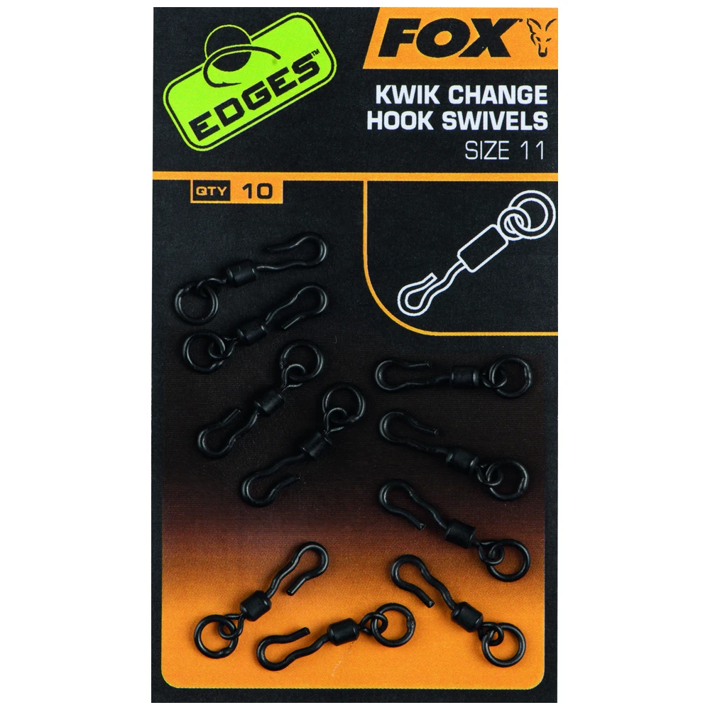 Fox Kwik Change Hook Swivels Size 11