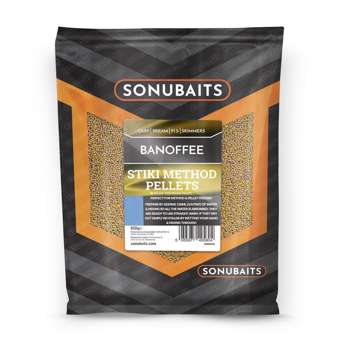 Sonubaits Stiki Method Pellets Banoffee 4MM