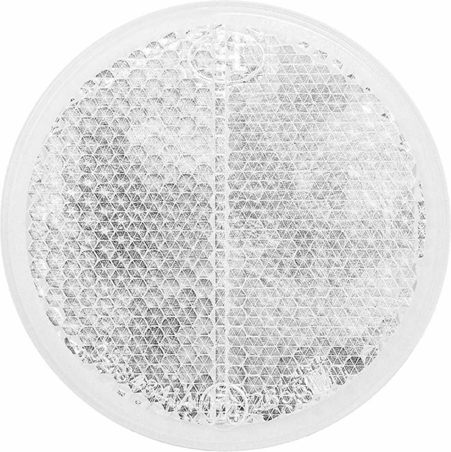 Proplus Reflector Wit 60Mm Zelfklevend - 2 Stuks Proplus Reflector Wit 60Mm Zelfklevend - 2 Stuks