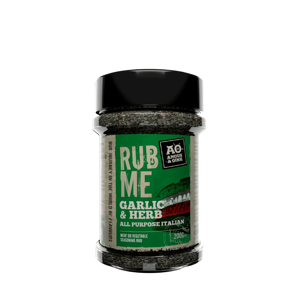 Angus & Oink Rub Garlic & Herb 200 Gr